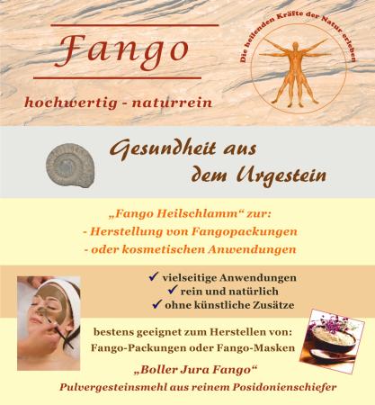 Boller Jura Fango, Fangopackung, Fangoschlamm, Fangoanwendungen; (1300 g)